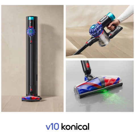 Dyson Draadloze stofzuiger V10 Konical 465W zakloos