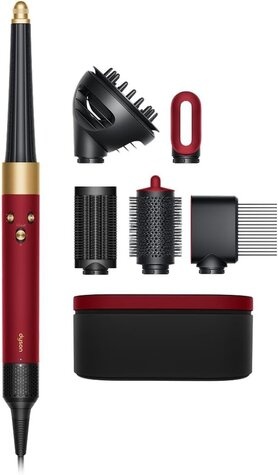 Dyson Airwrap i.d. Curly -  Coily Red Velvet Gold