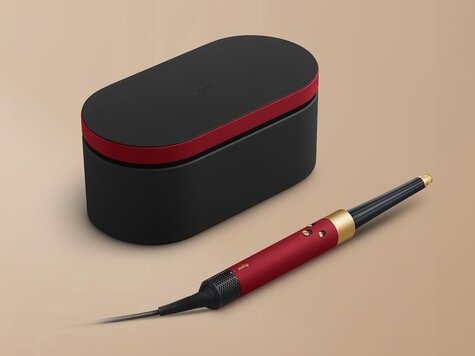 Dyson Airwrap i.d. Curly -  Coily Red Velvet Gold