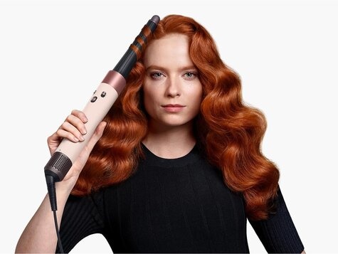 Dyson Airwrap i.d. Curly -  Coily Red Velvet Gold