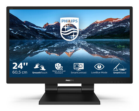 Philips 60,5cm (23,8") 242B9T 16:09 TOUCH DVI+HDMI+DP+USB