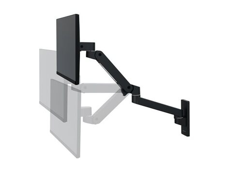 Ergotron LX Pro Series monitor mounting kit up to 34 inch Wall Black