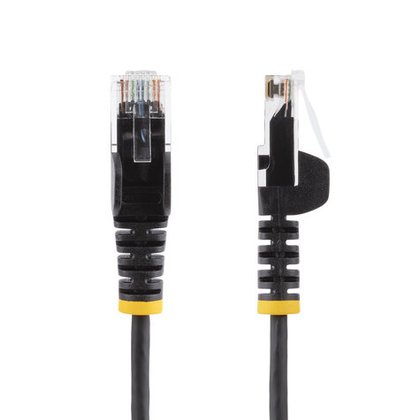 STARTECH 50cm Slim LSZH CAT6 Ethernet Cable, 10 Gigabit Snagless RJ45 100W PoE Patch Cord