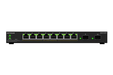 Netgear Netgear S350 8P GE POE+ SMART SWITCH (GS310TP)
