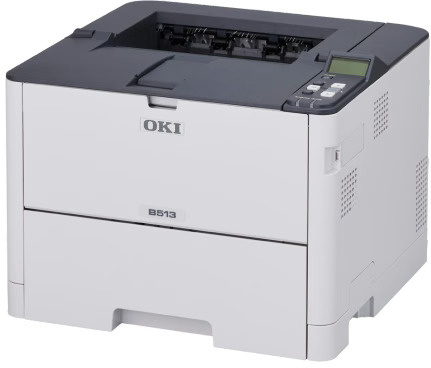 OKI OKI B513dn - Laser Printer - A4 - 1200 x 1200 - White