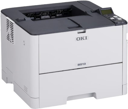 OKI B513dn - Laser Printer - A4 - 1200 x 1200 - White