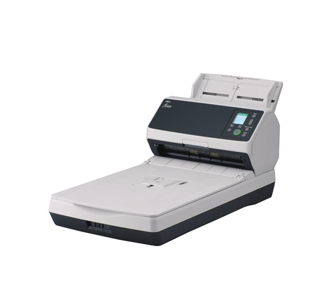 Ricoh Fujitsu fi-8270 documentscanner incl. flatbed unit 70 p. /Min ADF Duplex USB 3.2 LAN