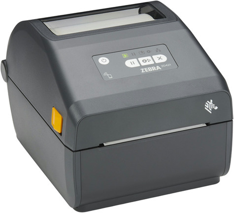 Zebra Zebra ZD421 - Thermal Transfer Label Printer - USB/Wi-Fi/Bluetooth - Grey - 203 Dpi