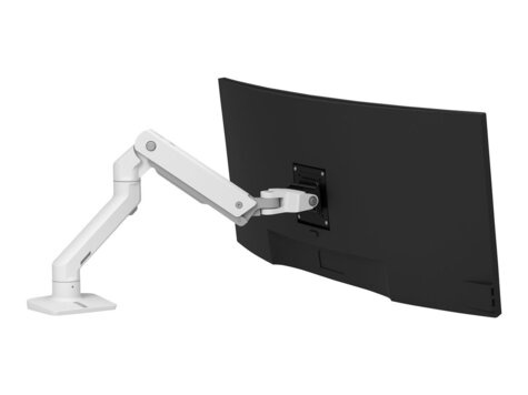 Ergotron HX Desk Monitor Mount Arm - White - 1 Monitor - max 42 inch