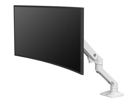 Ergotron HX Desk Monitor Mount Arm - White - 1 Monitor - max 42 inch