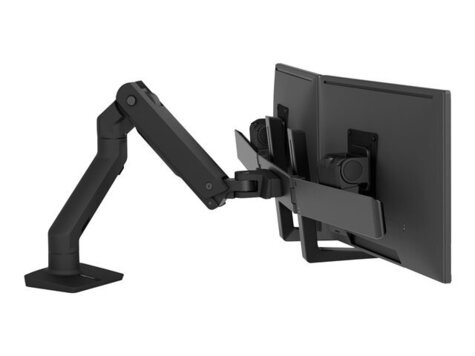 Ergotron HX Desk Dual Monitor Arm (matte black)