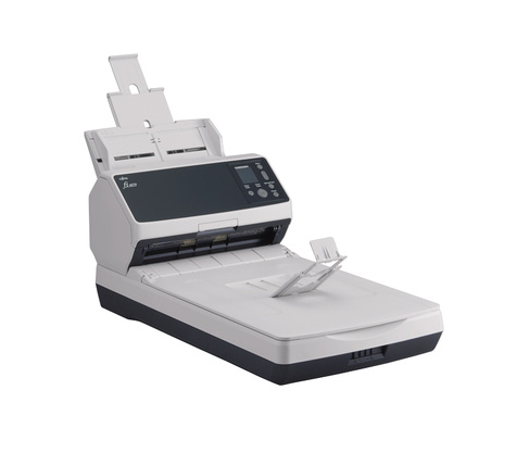 Ricoh Fujitsu fi-8270 documentscanner incl. flatbed unit 70 p. /Min ADF Duplex USB 3.2 LAN