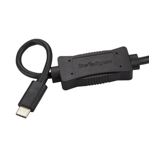 STARTECH USB-C naar eSATA kabel - voor externe oplaad apparaten met HDD / SSD / ODD- USB 3.0 (5Gbps) - 1 m - Controller voor opslag - SATA 6Gb/s - USB 3.0 - zwart