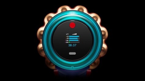 Dyson Gen5 Detect Absolute Midnight blue/copper 752W (tweedekans)