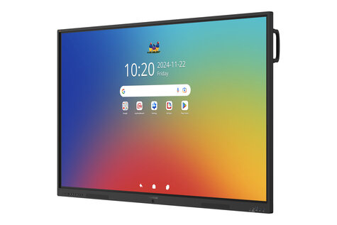 Viewsonic ViewBoard 35 serie touchscreen 75INCH UHD, Android 16 EDLA, IR 450 nits, 2x20W,  2x USB-C 8/128GB, 8-core CPU