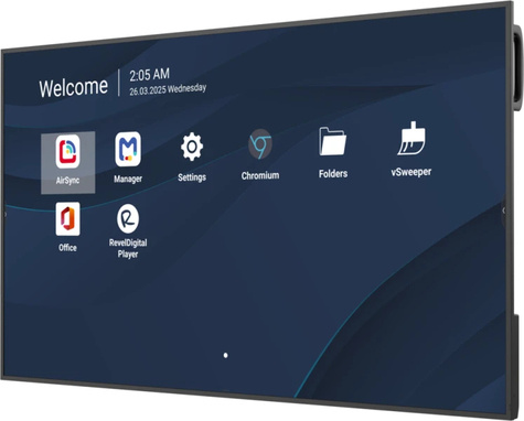 Viewsonic ViewBoard LED large format display 55 inch 3840x2160 - 500 nits - Android 14 - 24/7 - USB-C 65W charging