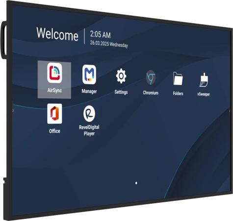 Viewsonic ViewBoard LED large format display 65 inch 3840x2160 - 500 nits - Android 14 - 24/7 - USB-C 65W charging