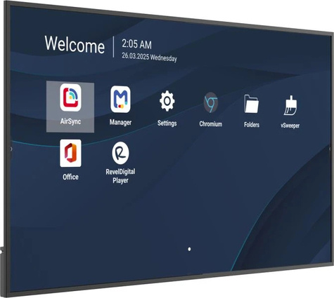 Viewsonic ViewBoard LED large format display 75 inch 3840x2160 - 500 nits - Android 14 - 24/7 - USB-C
