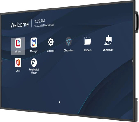 Viewsonic ViewBoard LED large format display 65 inch 3840x2160 - 500 nits - Android 14 - 24/7 - USB-C
