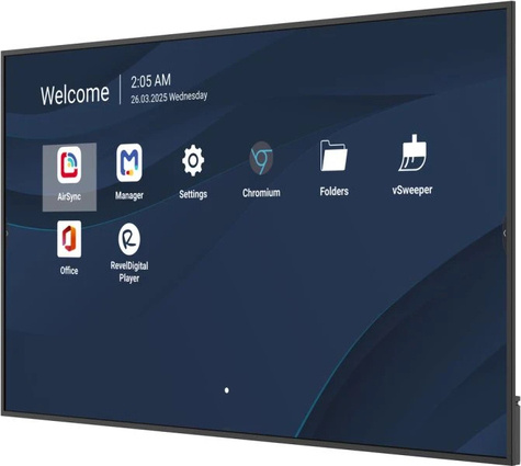Viewsonic ViewBoard LED large format display 86 inch 3840x2160 - 500 nits - Android 14 - 24/7 - USB-C