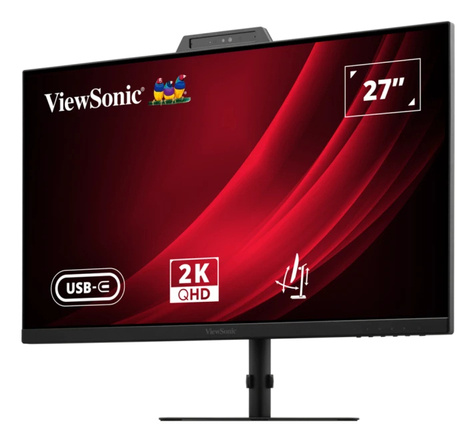 Viewsonic LED monitor VG2741V-2K 27 inch - 2K 250 nits - 4ms - incl 2x 2W speakers - 120Hz - USB-C (15W charging)