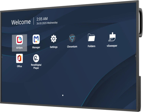 Viewsonic ViewBoard LED large format display 43 inch 3840x2160 - 500 nits - Android 14 - 24/7 - USB-C 65W charging