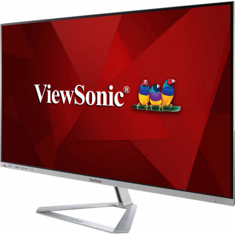Viewsonic 81,3cm/32'' (1920x1080) ViewSonic VX Series VX3276-MHD-3 16:9 4ms IPS HDMI VGA DisplayPort VESA Speaker FullHD Silver