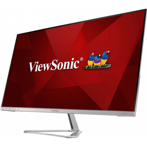 Viewsonic 81,3cm/32'' (1920x1080) ViewSonic VX Series VX3276-MHD-3 16:9 4ms IPS HDMI VGA DisplayPort VESA Speaker FullHD Silver