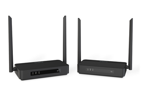 DIGITUS Draadloze HDMI Extender KVM Set tot 100m 4K/60Hz