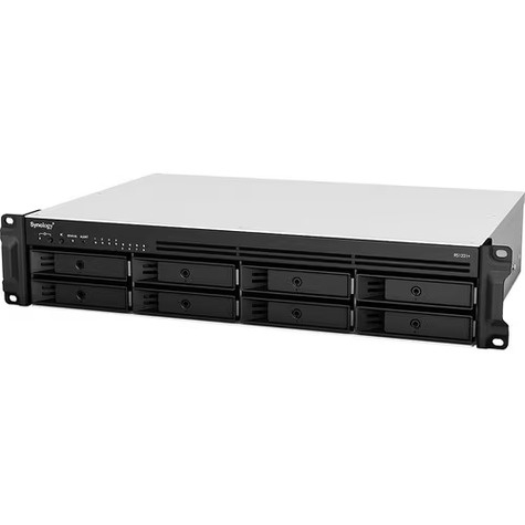 Synology RackStation RS1221RP+ NAS/Storage Server Rack (2U) Ethernet LAN Black V1500B (RS1221RP+)