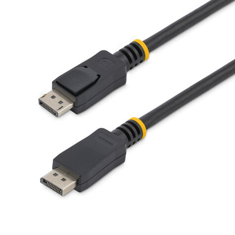 STARTECH 7 m DisplayPort-kabel met vergrendeling - M/M - DisplayPort kabel - DisplayPort (M) naar DisplayPort (M) - 7 m - vergrendeld - zwart