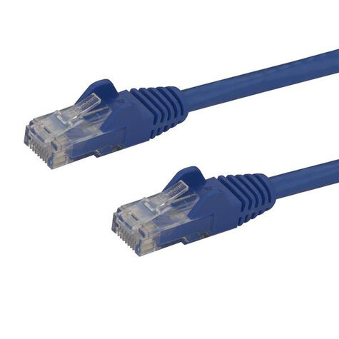STARTECH 1.5m CAT6 Ethernet Cable, 10 Gigabit Snagless RJ45 650MHz 100W PoE Patch Cord
