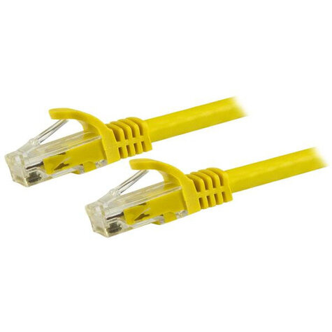STARTECH 1.5m CAT6 Ethernet Cable, 10 Gigabit Snagless RJ45 650MHz 100W PoE Patch Cord, CAT 6 10GbE UTP Network Cable