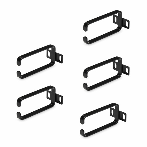 STARTECH 5-Pack 1U Cable Management D-Ring Hooks