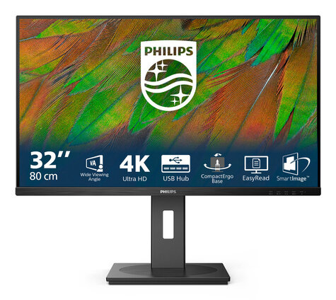 Philips 80.0cm (31.5") 32B1N3800 16:09 HDMI+DP+USB black