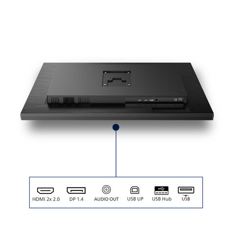 Philips 80.0cm (31.5") 32B1N3800 16:09 HDMI+DP+USB black