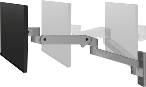 Ergotron LX Pro Monitor muurbeugel voor LCD-scherm - Donkergrijs