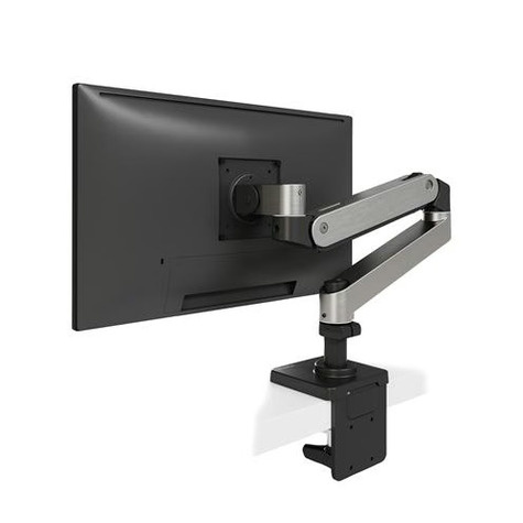 Ergotron LX Pro Desk Monitor Arm - Single Monitor Mount - Polished Aluminum