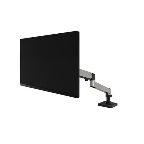 Ergotron LX Pro Desk Monitor Arm - Single Monitor Mount - Polished Aluminum