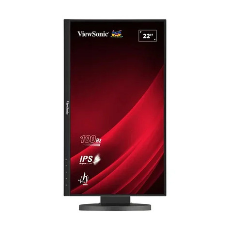 Viewsonic 55,9cm/22" (1920x1080) ViewSonic VG2208A 16:9 FHD IPS 5ms 100Hz HDMI DP Speaker Black