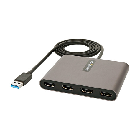 STARTECH STARTECH StarTech.com USB 3.0 to 4 HDMI Adapter