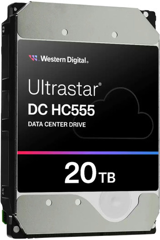 Western Digital WDC  8.9cm (3.5")  20TB SAS3 WUH722020CL52L4 7200  512MB intern