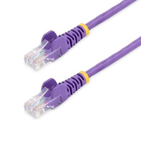 STARTECH 10m Purple Snagless Cat5e Patch Cable