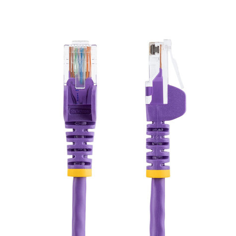 STARTECH 10m Purple Snagless Cat5e Patch Cable