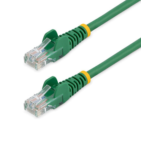 STARTECH 5m Cat5e Ethernet netwerkkabel met snagless RJ45 connectors - UTP kabel 5 m groen - Netwerkkabel - RJ-45 (M) naar RJ-45 (M)