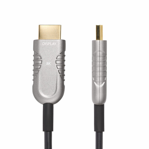 STARTECH 100ft (30.4m) HDMI 2.1 Hybrid Active Optical Cable (AOC), CMP, Plenum Rated, 8K Ultra High Speed