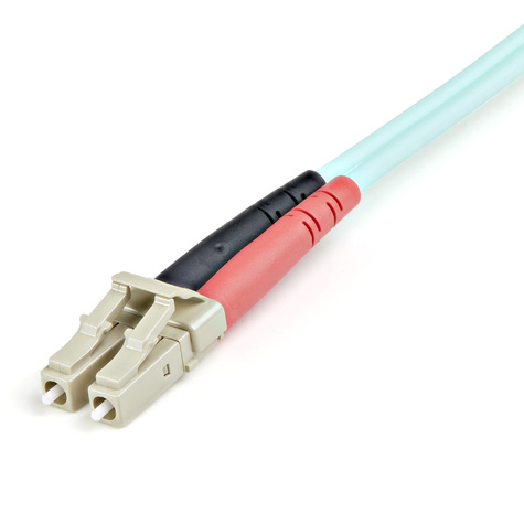 STARTECH 1m 10 Gb Aqua Fiber Patch Cable LC/LC