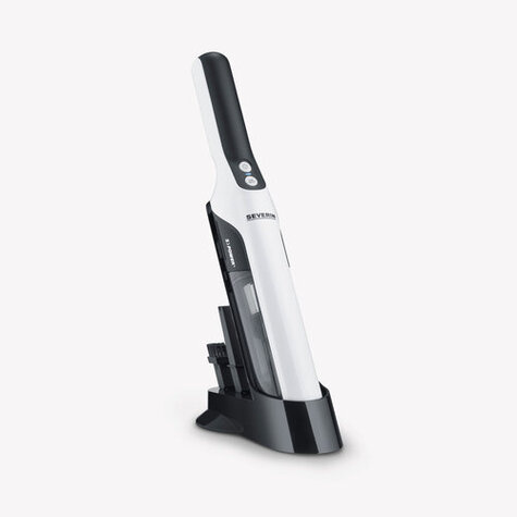 Severin Cordless Handheld Vacuum Cleaner White Bagless Dry 0.2L