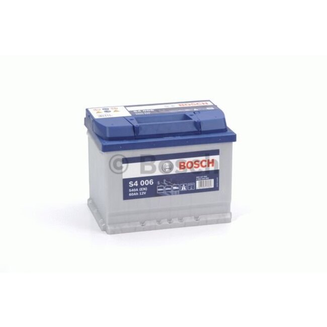 Bosch Auto accu 12 volt 60 ah Type S4006 + links