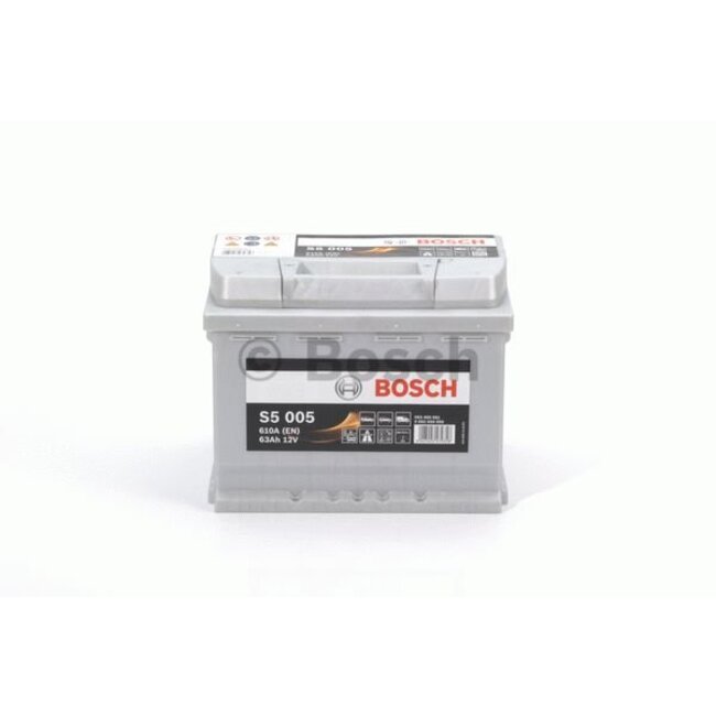 Bosch Auto accu 12 volt 63 ah Type S5 005